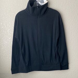 Mondetta Ladies' Cozy Full Zip Jacket Size XS Color Black